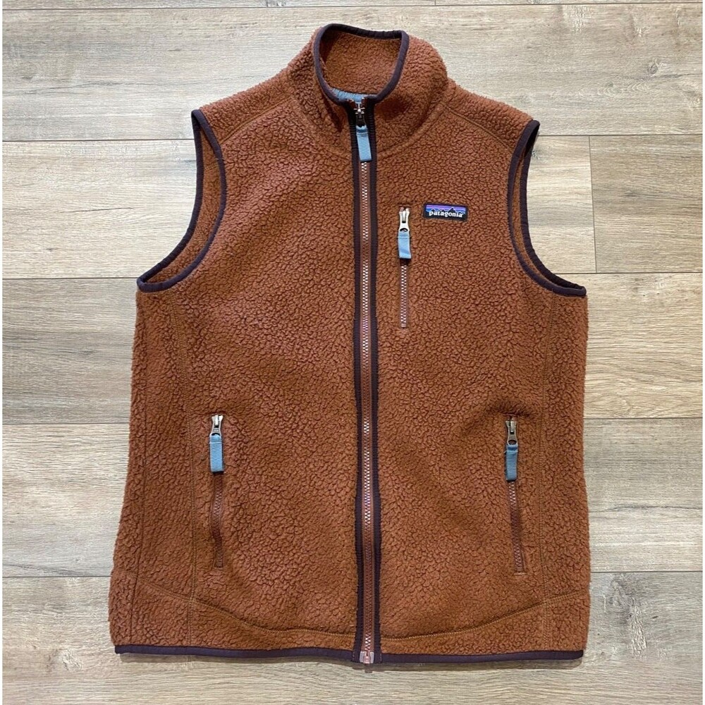 Patagonia Retro Pile Brown Fleece Vest